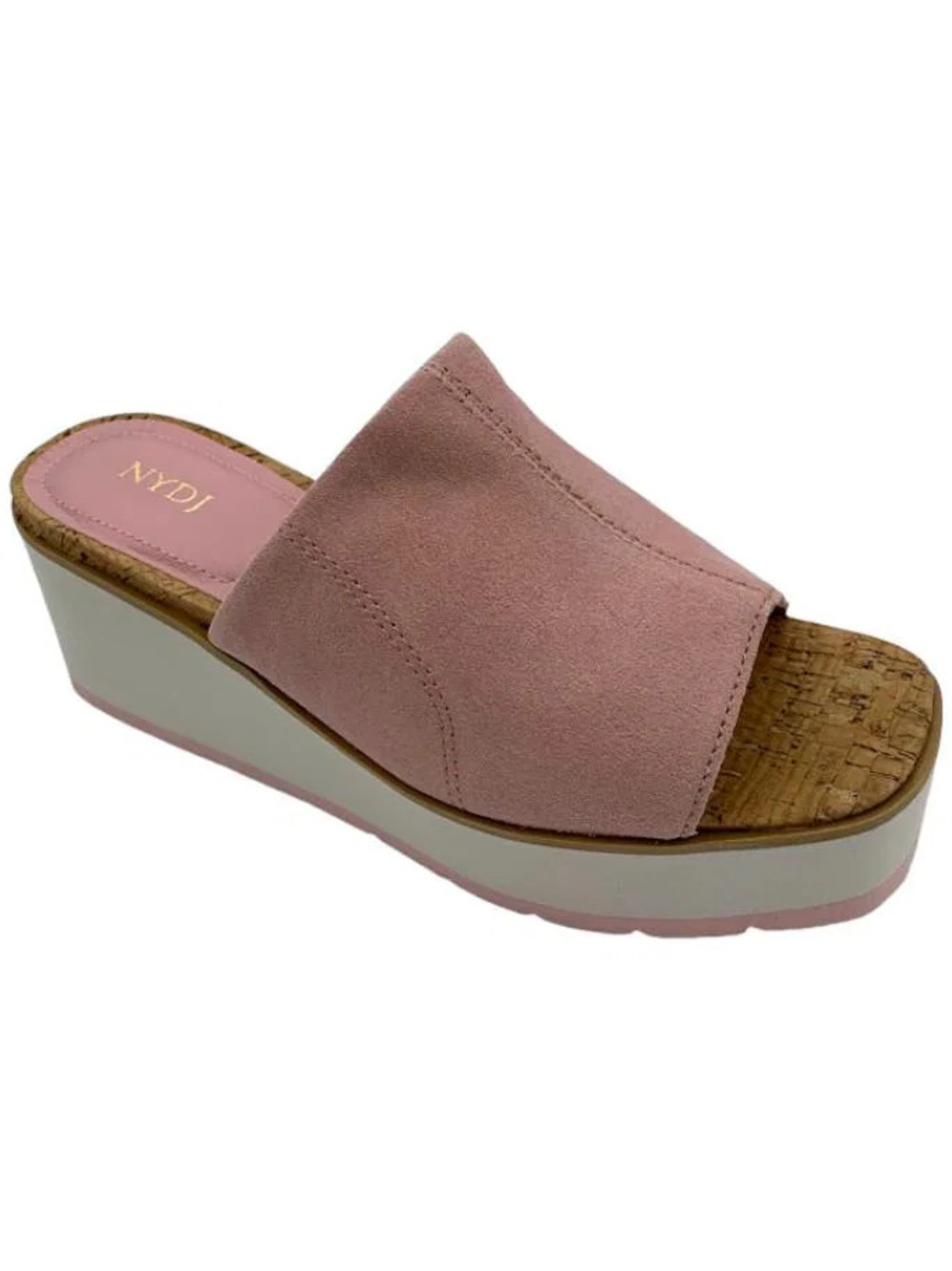 NYDJ Platform Wedge Sandals Rysa Rose - Medium